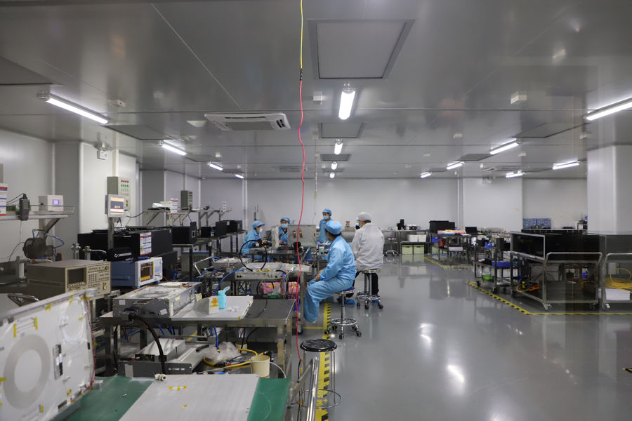 GZ Photonics Technology Co. , Ltd linha de produção do fabricante