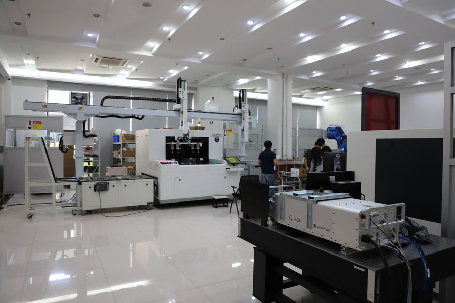 GZ Photonics Technology Co. , Ltd linha de produção do fabricante